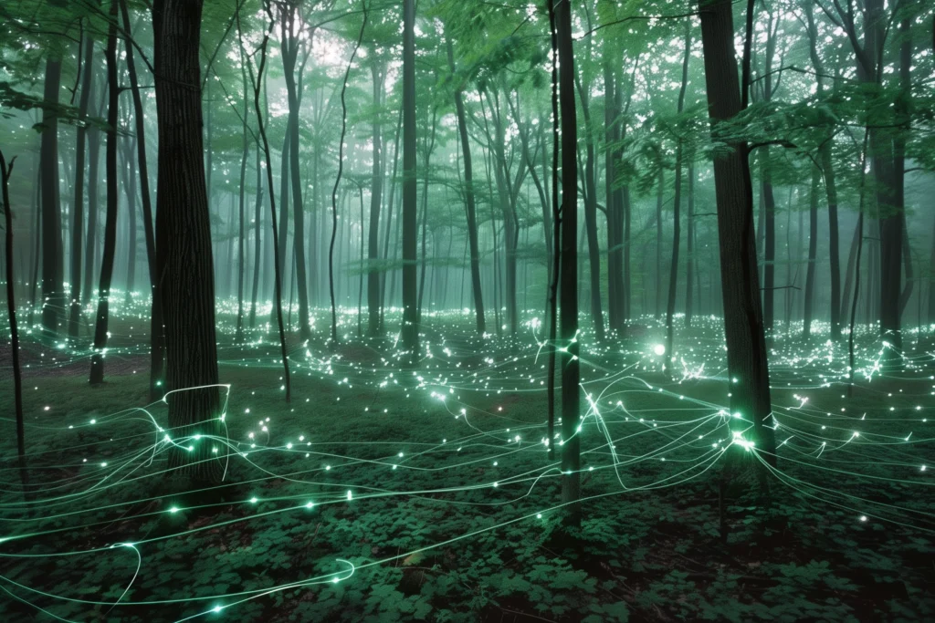 La Forêt des Luminescences – image finale